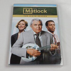 Matlock 1991 6th Season 6 DVD Set 2011 Crime Drama Andy Griffith Nancy Stafford
